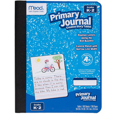 Mead Grades K-2 Primary Ruled Journal 1-Subject Composition Notebook, 7.5" x 9.7