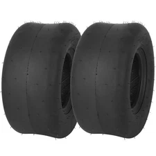 (2-Pack) 13X6.50-6 Lawn Mower Tires, Replacement 13X6.5-6 Smooth Tractor Turf...