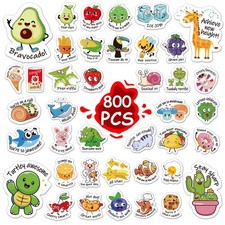 800pcsTeacher Classroom Motivational Stickers for Kids Students