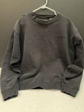 Levi Strauss  Co Vintage and Worn Black Sweatshirt Size Large Made In USA 90s