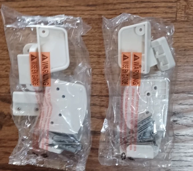 Extra breites einziehbares Babytor 33" hoch ausziehbar bis zu 71" breit weiß - Bild 4 von 4