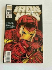 Marvel Iron Man Annual 15 1994 Comic Book Iron Man Cover Action Art 64 Pages