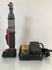 MAC Tools BRS038 1/4" 12 Volt Cordless Ratchet 2 Dewalt Batteries and Charger