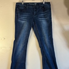 Seven 7 Women  s Size 14 Slim Boot Jeans