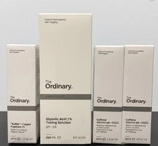 NEW THE ORDINARY SKINCARE FACE SERUM SET BUNDLE OF 4 - CLEANSER, BUFFET, HYA,NIA