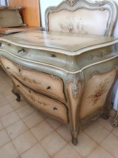 COMO' LACCATO VENEZIANO FIORI