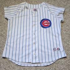 Chicago Cubs Womens Medium Majestic Jersey