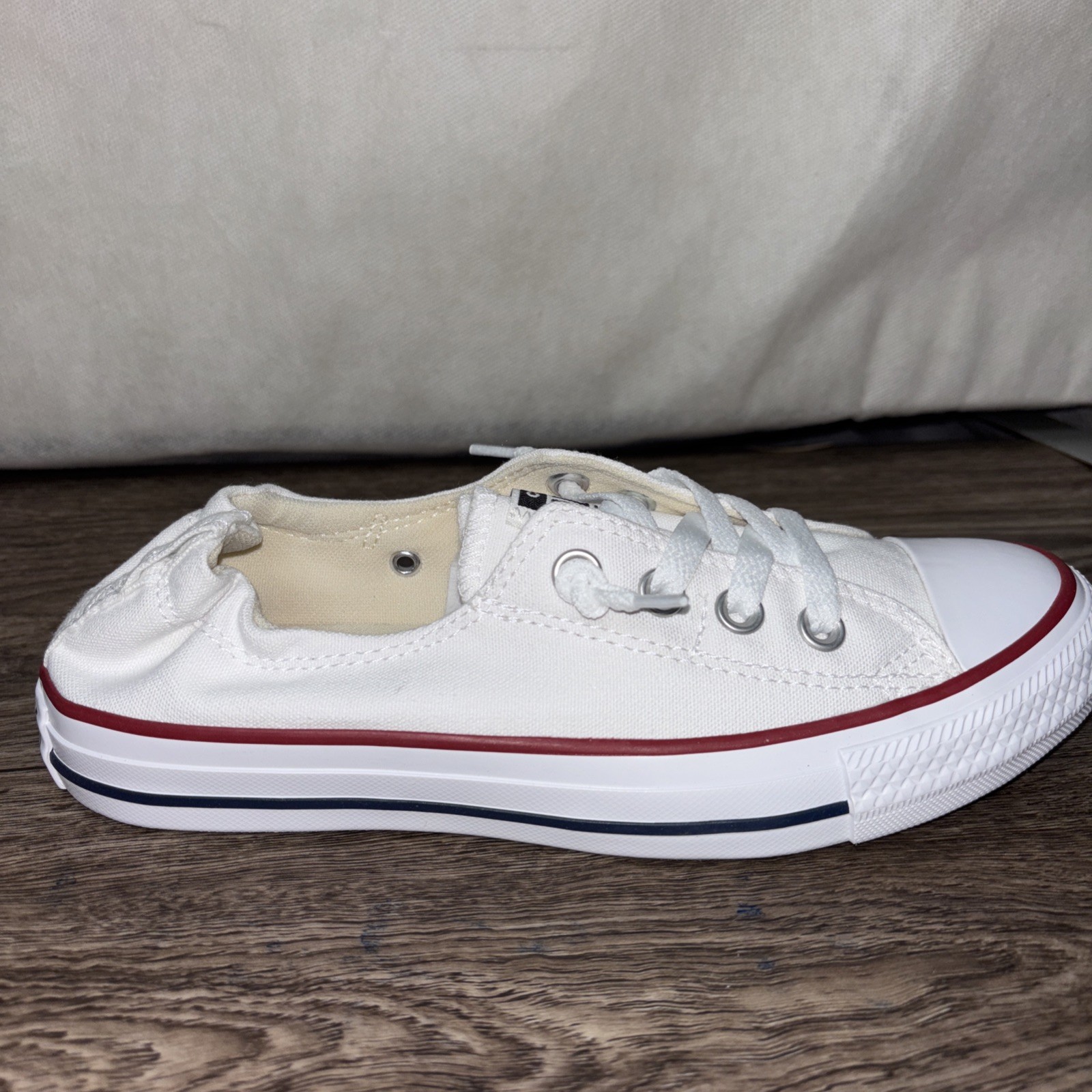 Converse Chuck Taylor All Star Shoreline Slip Low Top Women’s Sneaker - White thumbnail 8