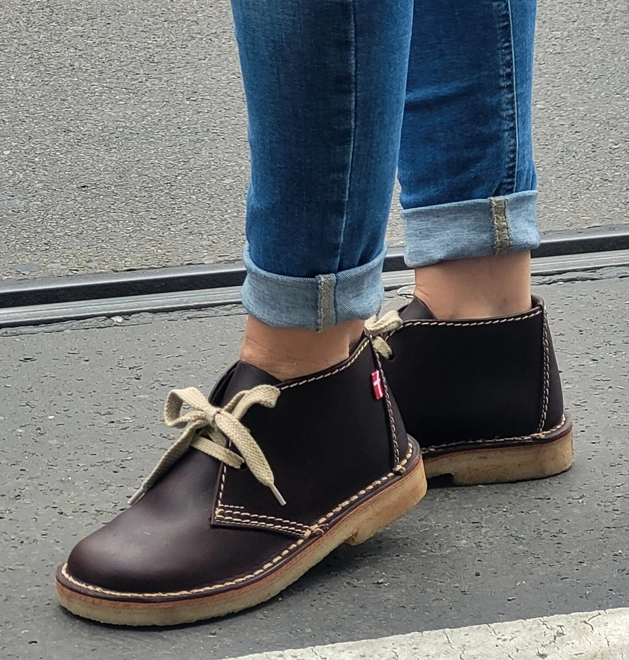 Duckfeet 326 Sjælland Schuhe Chocolate braun Leder Halbschuh Damen - Bild 4 von 4