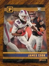 JAMES COOK 2022 Chronicles Panini RC #PA-12 BRONZE Parallel Buffalo Bills - Mint