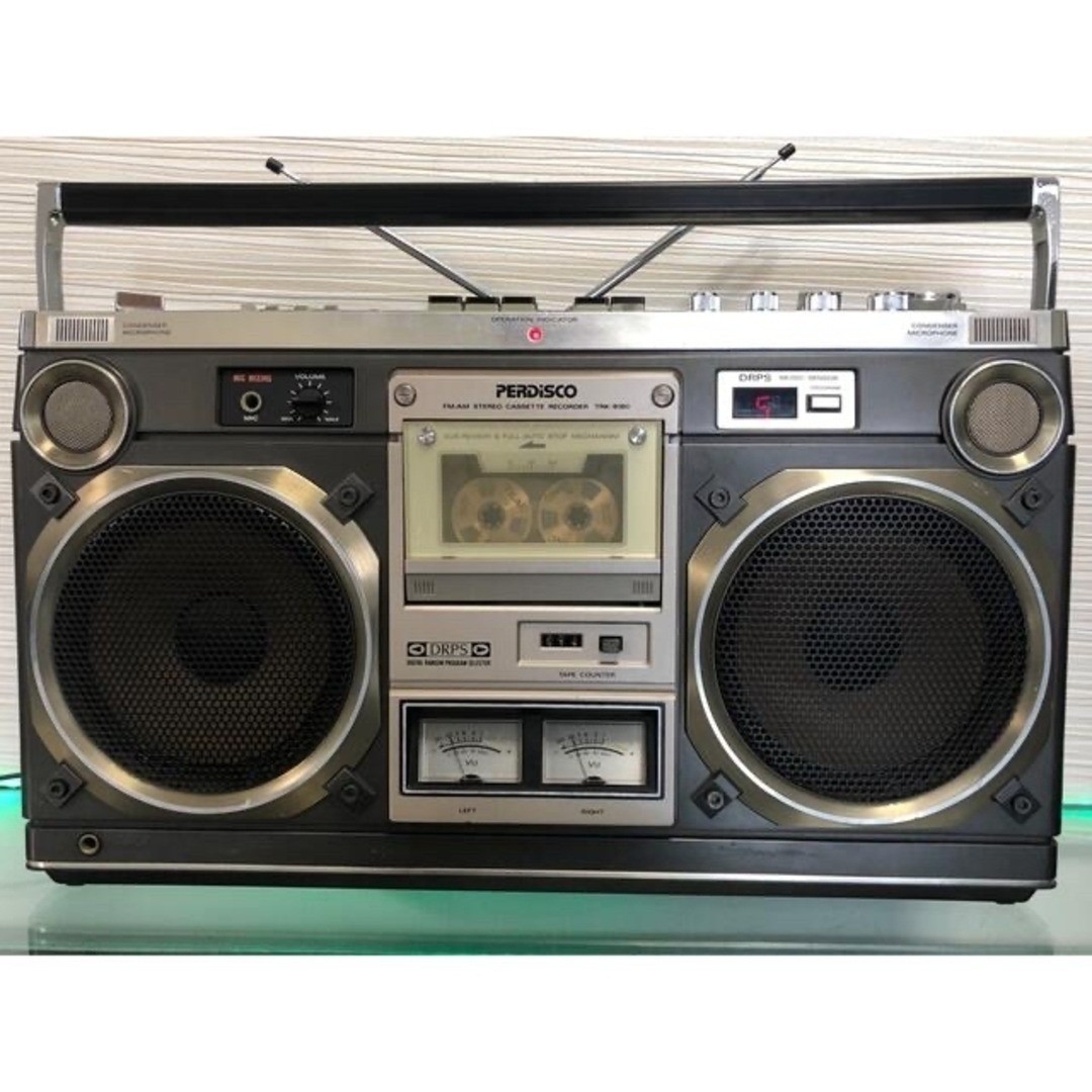 Hitachi PERDISCO TRK-8180 Radio Cassette Player 1979 Japan