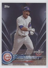 2018 Topps Opening Day Rainbow Purple Foil Willson Contreras #23 2xw