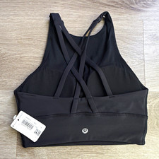 Lululemon Energy Bra High Neck Black NWT Black 4