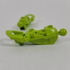LEGO Bionicle Nocturn 8935 LIME Toa Inika Leg Lower Section Part Lot 53548 57475
