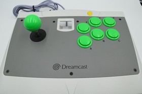 SEGA Dreamcast Official Arcade Fight Stick HKT-7300 Boxed Tested Working