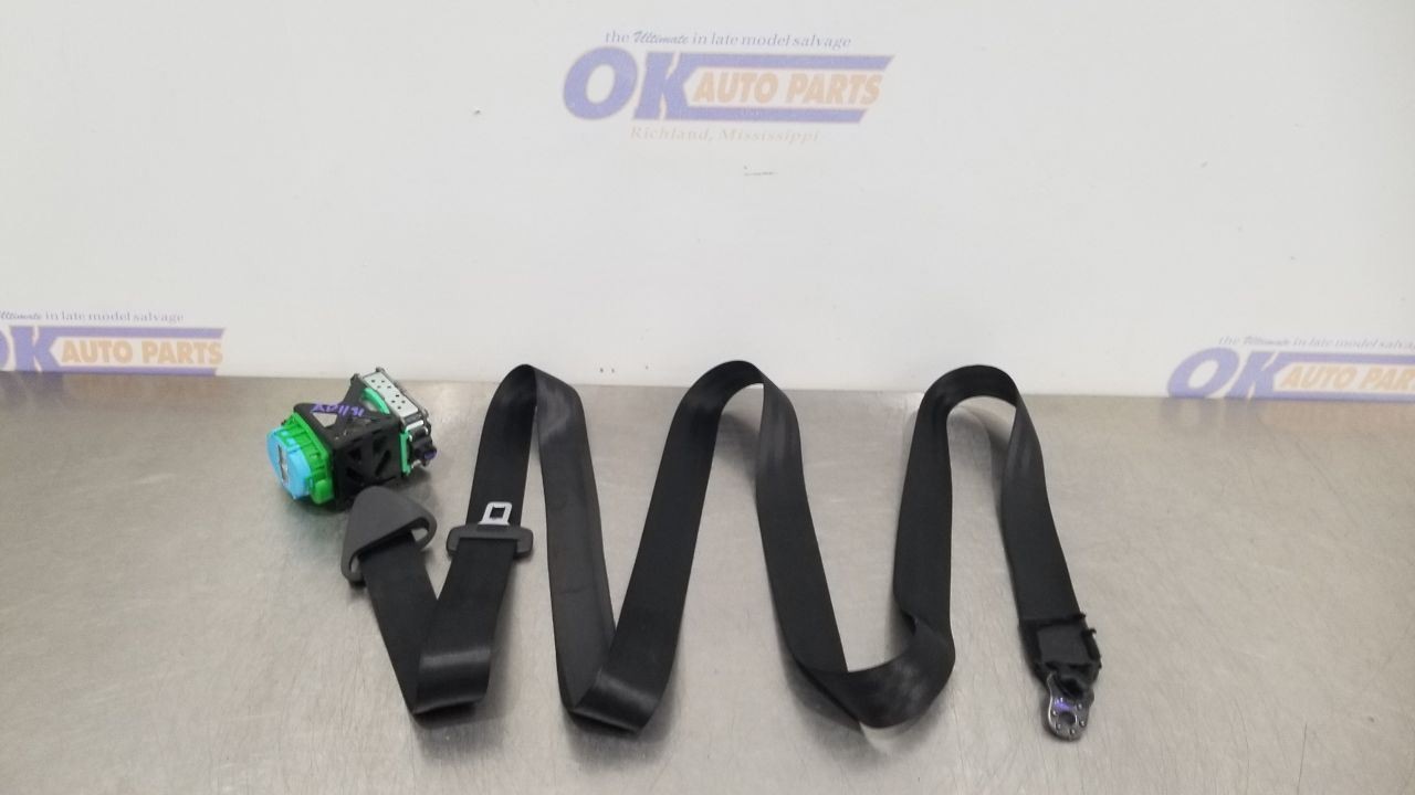 11 AUDI R8 COUPE SEAT BELT RETRACTOR FRONT RIGHT PASSENGER BLACK
