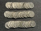 Roll of P Minted Dateless Buffalo Nickels - Original Circulated Condition