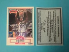 DAVID ROBINSON AUTOGRAPHED 1990 FLEER ROOKIE NBA CARD W/ COA