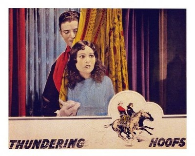 Old Movie Photo Thundering Hoofs Us Lobby Card Fred Thomson Ann May 1924