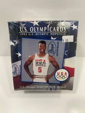 1992 IMPEL U.S. OLYMPIC HOPEFULS FACTORY SEALED BOX JORDAN & DREAM TEAM