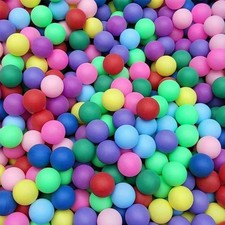 RWHXRWY 185 Pcs Colorful Table Tennis Balls 40mm Plastic Ping Pong Balls Bulk En