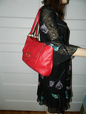 COACH CAMPBELL BELLE LEATHER CARRYALL HANDBAG | eBay