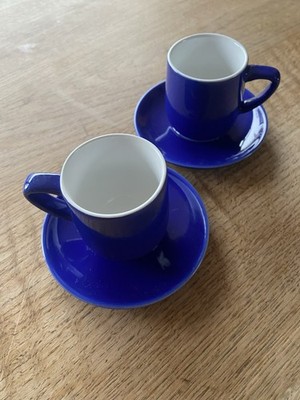 2 Espresso Tassen Von Tchibo In Blau