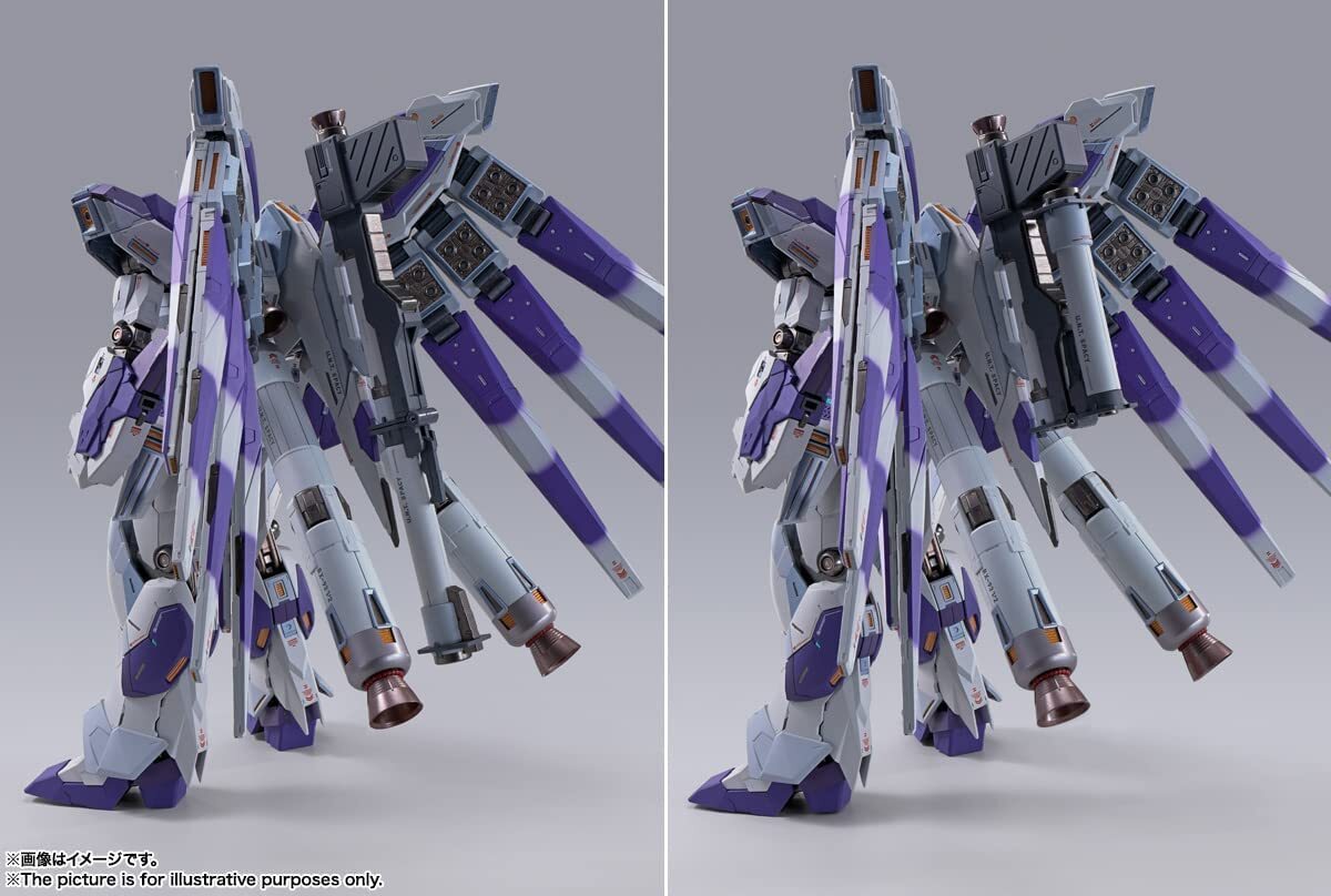 BANDAI METAL BUILD RX-93-v2 Hi-v GUNDAM Action Figure From