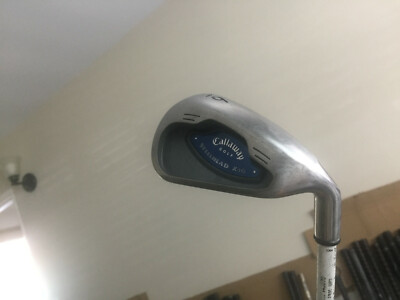 Callaway X-16 X16 STEELHEAD #6-Iron CW85 FIRM +2* UP LIE WHITE +1'' LONGER LENGTH