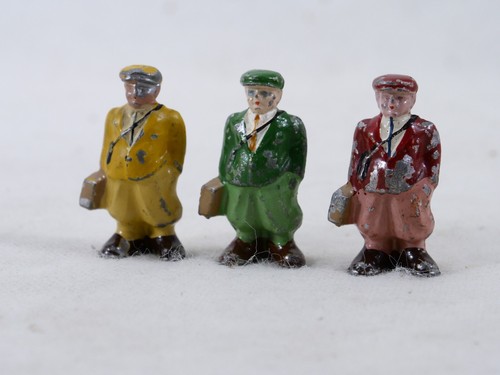 Jeu SATARALLYE jeu Diamino lot de 3 personnages voyageurs en métal 5 cm