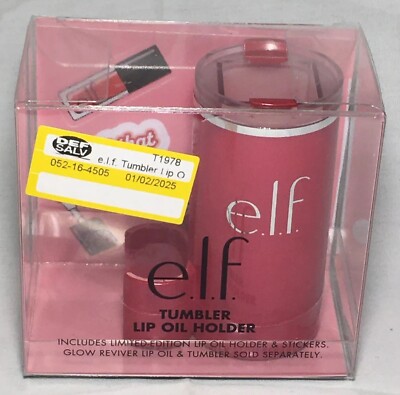 Stanley X e.l.f. RED DELICIOUS Lip Oil Holder Target Limited Edition Brand New
