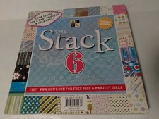 DCWV The Stack 6 Paper Stack 12" x 12" Scrapbook Pad mixed prints