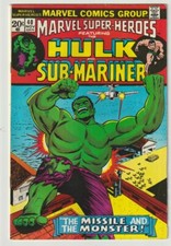 E679 Marvel Super Heroes 40 1973  Comic Book