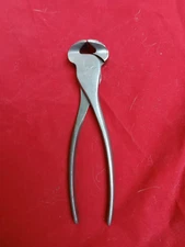 Vintage DIAMOND Diamalloy End Cut Nippers No. G56  USA Horseshoe Logo