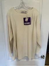 Gitano women’s vintage long sleeve top with shoulder pads Plus sz 20w new w Tags
