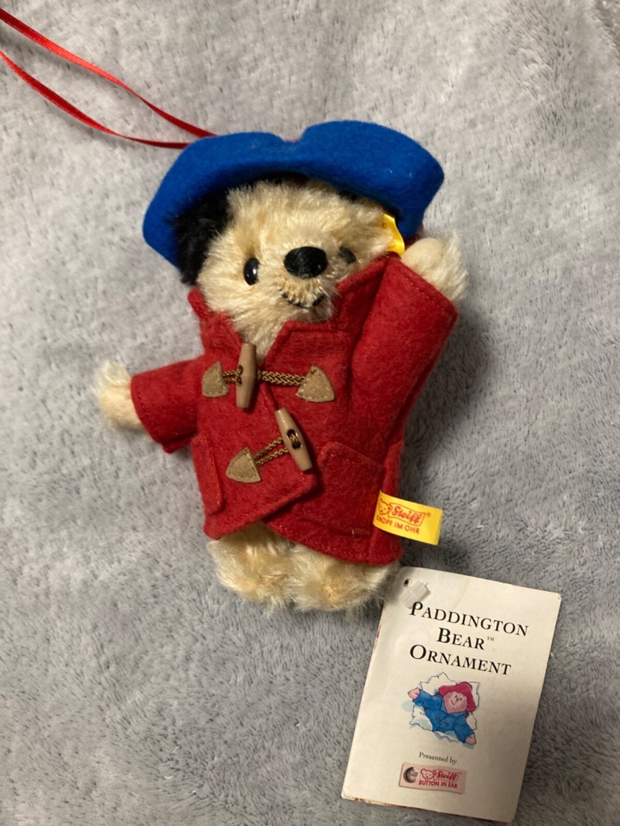 ぬいぐるみ Paddington Bear Ornament 2007 Steiff paddington bear hanging ornament 12 cm 2007 | eBay
