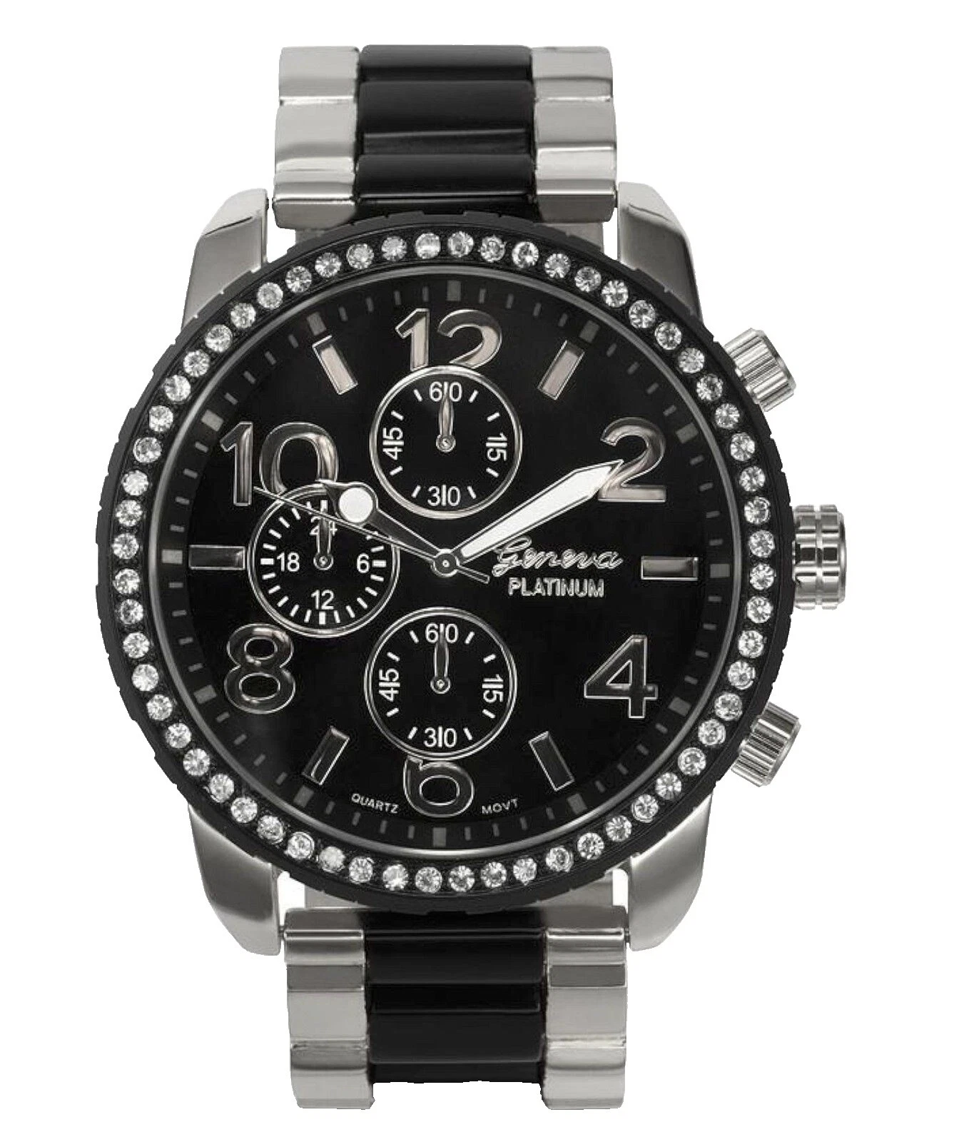 Наручные часы Geneva с резиновым ремешком