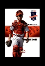 2008 TRISTAR PROJECTIONS BASEBALL ROOKIE CARD #371 BRYAN ANDERSON