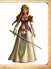 The Legend Of Zelda 9"x12" Pinup Art Print Poster - TWILIGHT PRINCESS ART