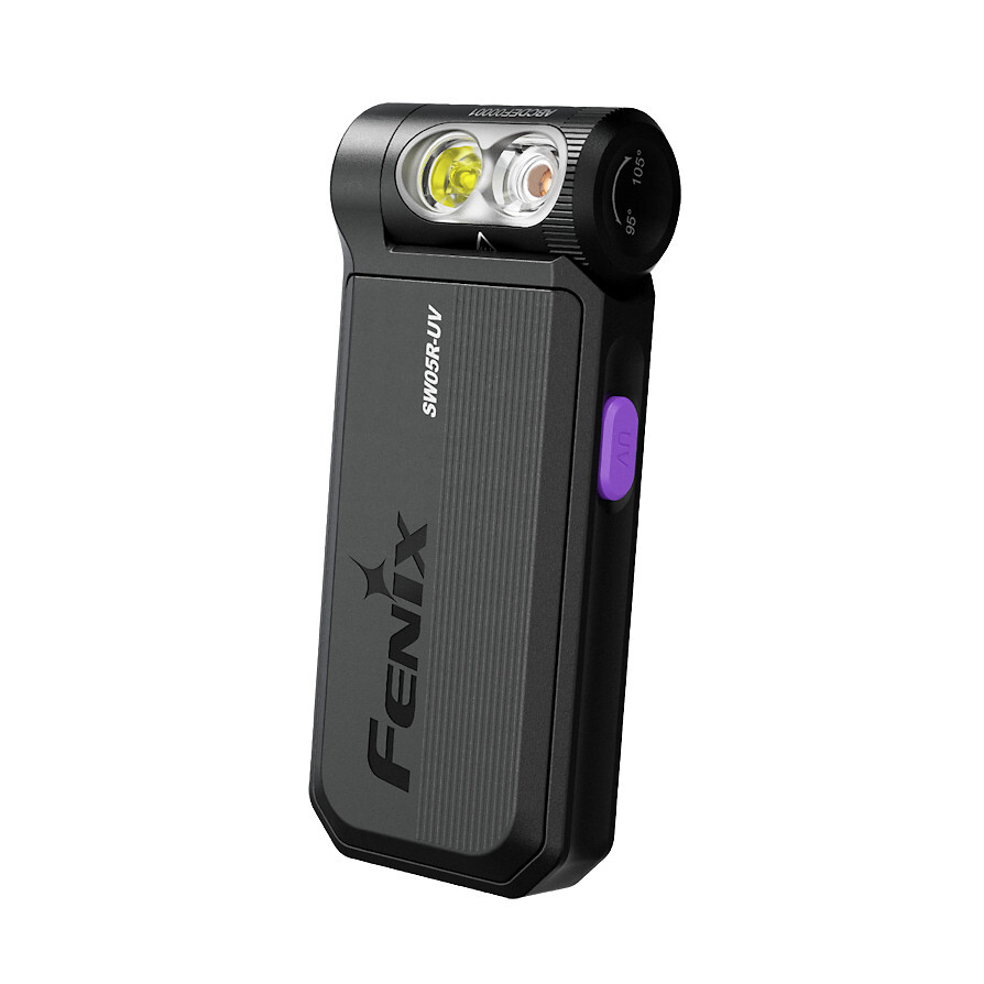 Fenix SW05R White and UV LED, Multipurpose Clip Torch - UK STOCK - Image 2