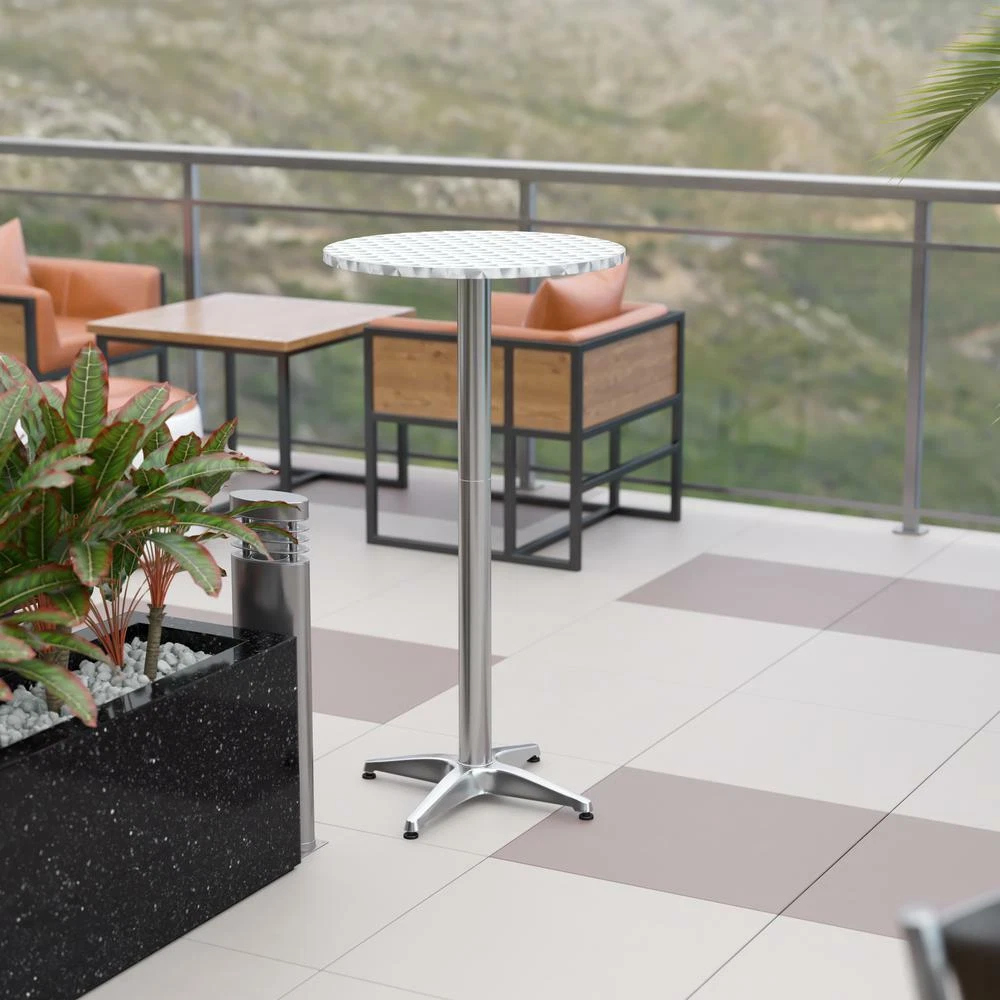 Outdoor round bar height table and chairs new arrivals