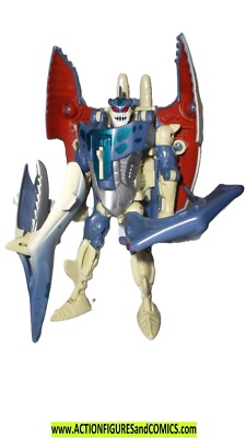 特撮 TransformersBEASTWARS ls2 CYBERSHARK Transformers Beast Wars CYBERSHARK 100% Complete walmart reissue