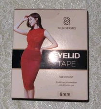 SILKDEMIS Professional Eyelid Tape 160Pcs (6mm) (C9)