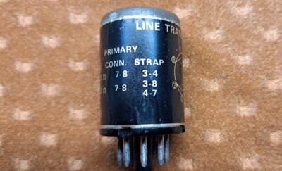 ALTEC / PEERLESS Vintage Plug-In Line Transformer No 15356 600-600