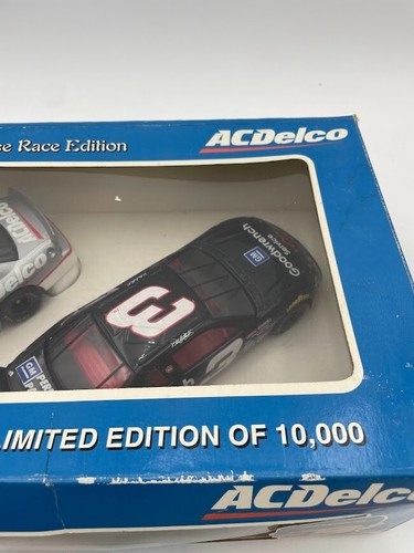 Dale Earnhardt ACDelco 2 Car set Limited Japanese Race Edition Silver & Black - Picture 2 of 9