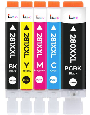 5PK PGI-280XXL CLI-281XXL 280 281 XXL Ink Cartridges for Canon Printer