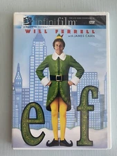Elf (DVD, 2003) Will Ferrell, James Caan & Zooey Deschanel