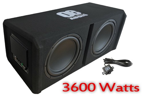Double Twin 3600 watts Subwoofer Buit 