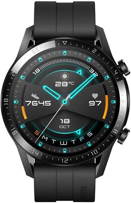 Huawei Watch GT 2 46mm Sport Edition Black - Bastlerware DE Händler (LTN-B19)