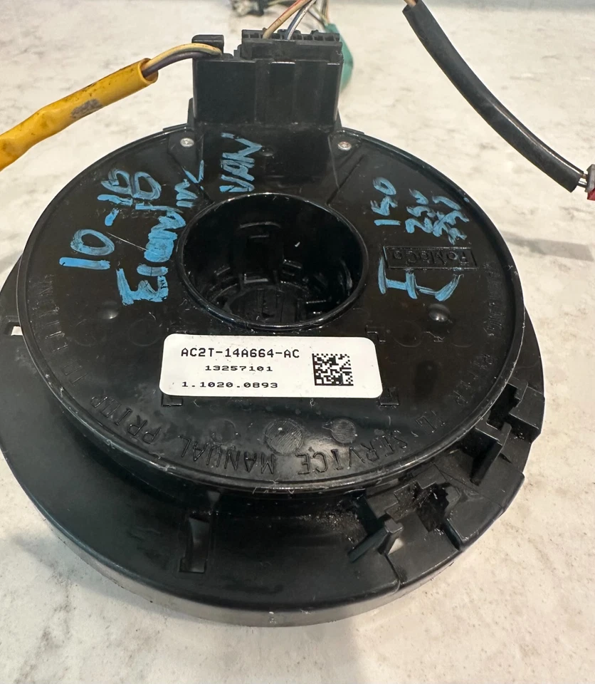 Muelle de reloj ECONOLINE VAN AC2T-14A664-AC OEM Foto 2 de 4